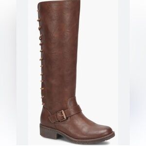 NEW Euro Soft Seldon Brown Western Riding Lace up boots women size 6.5